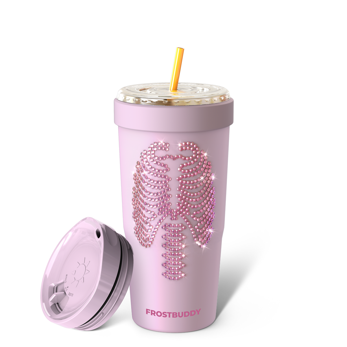 To-Go Buddy | Pink Skeleton image 1